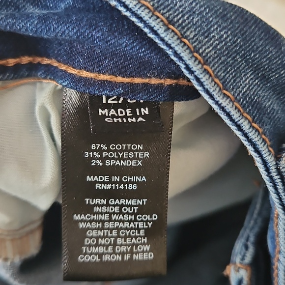 Frye Women's Straight Jeans in Dark Blue - Picture 6 of 7